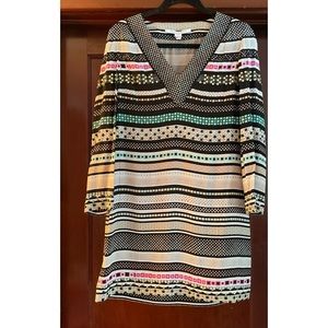 Diane Von Furstenberg 3/4 sleeve Dress